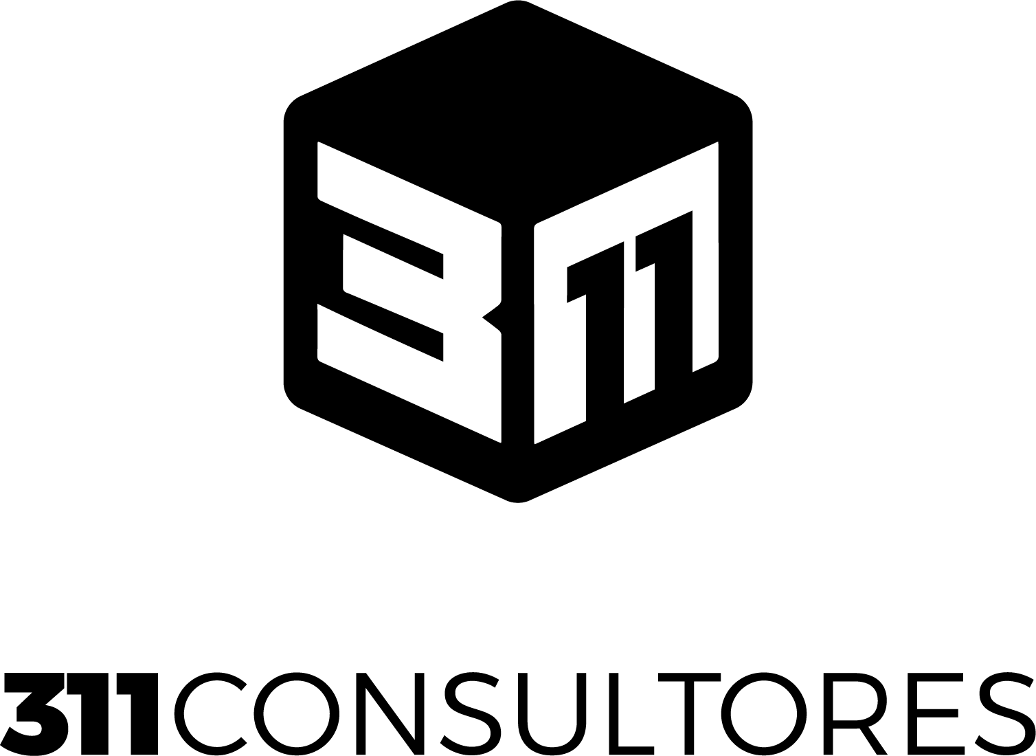 311 Logo negro sin fondo